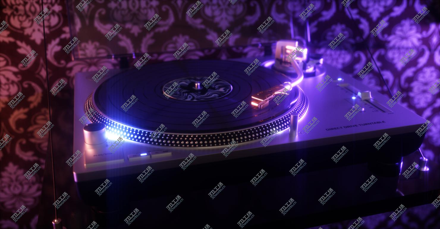 images/goods_img/202104021/3D Technics Turntable Vinyl Record Player model/2.jpg